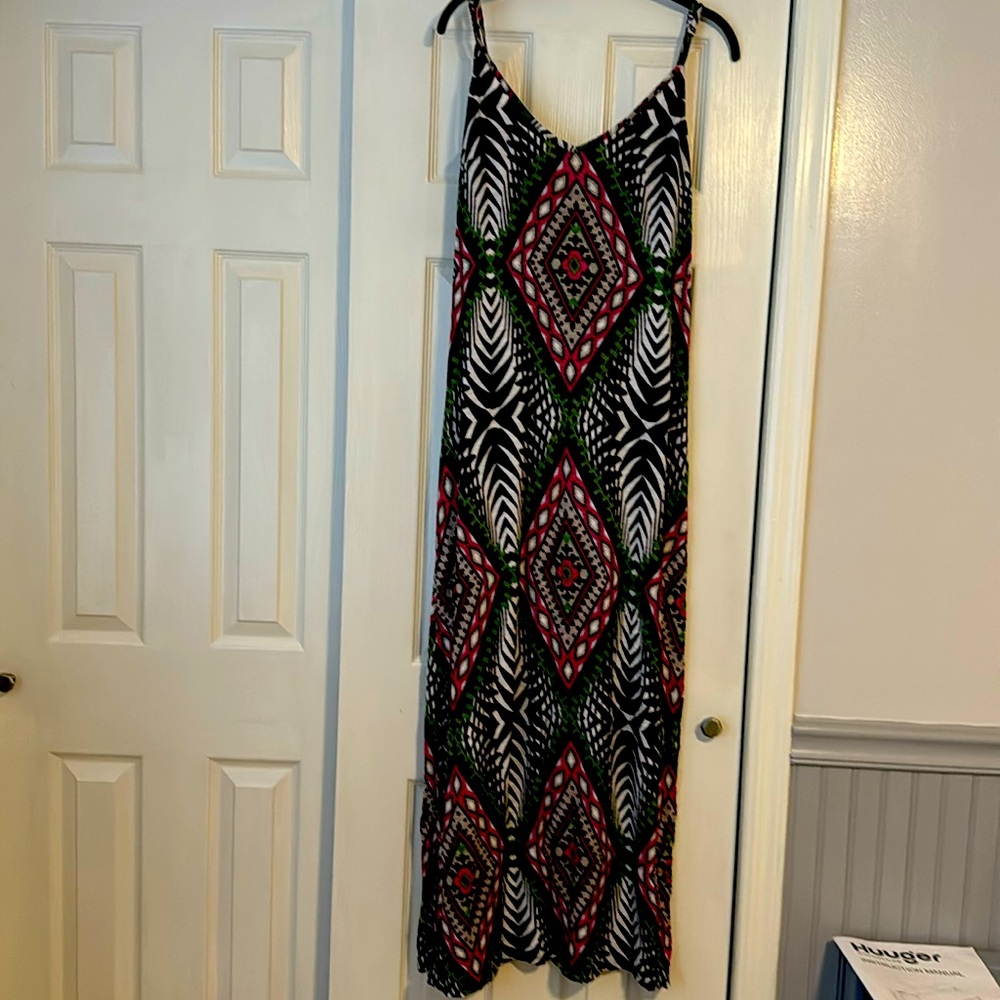 Inc large maxi dress